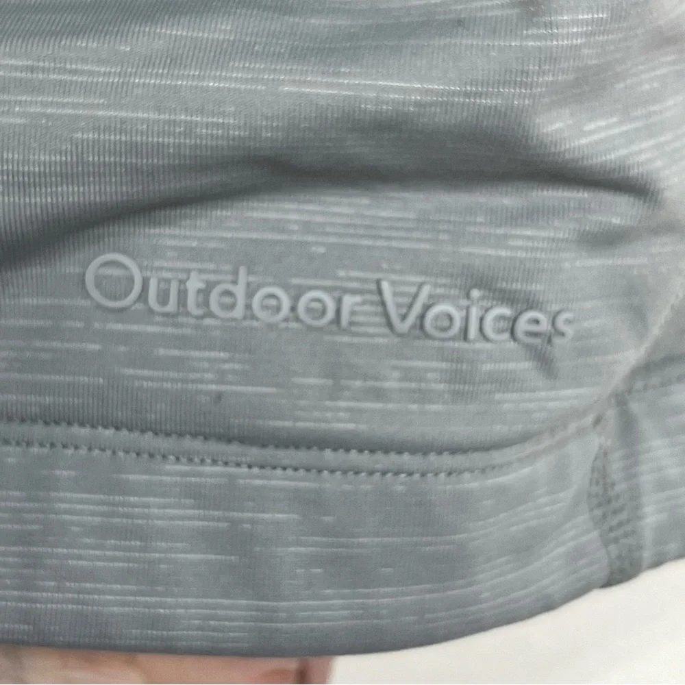 Outdoor Voices Gray‎ Racerback Sports Bra
